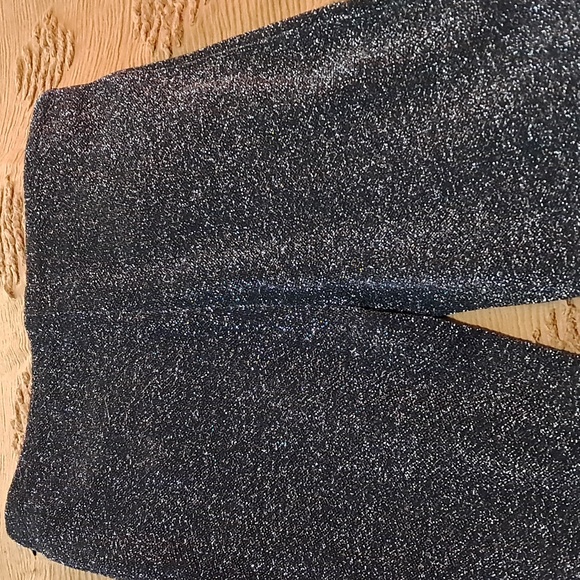 Zara Sparkly Knit Pants - Picture 7 of 9